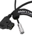 Alvin's Cables BMPCC4K to D Tap Power Cable for Blackmagic Pocket Cinema Camera 4K Gold Mount V Mount Battery Weipu 2 Pin Female to P Tap