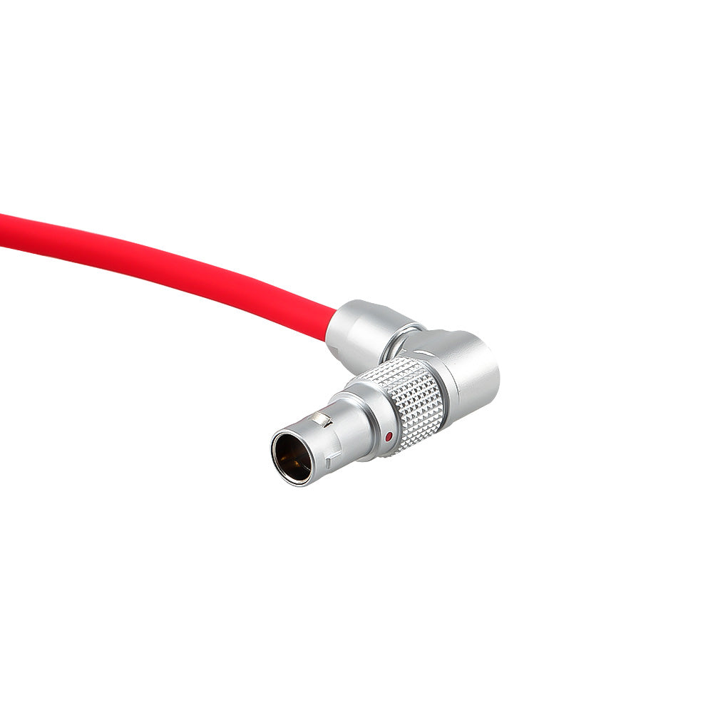 Alvin's Cables Rotatable Right Angle 2 Pin to D-tap Power Cable for Z CAM E2 S6/F6 Adjustable 90 Degrees 2 Pin, Ultra Soft 30cm|12inches