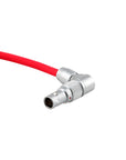 Alvin's Cables Rotatable Right Angle 2 Pin to D-tap Power Cable for Z CAM E2 S6/F6 Adjustable 90 Degrees 2 Pin, Ultra Soft 30cm|12inches
