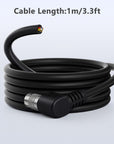 Alvin's Cables HR10A-7P-6S Hirose 6 Pin Female to Open End Power I/O Cable for Sony CCD, Basler, Keyence, Cognex, Baumer, Hikvision Industrial Camera, High Flex Shielded C-Type