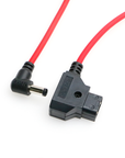 Alvin's Cables Dtap to DC Coiled Cable for Atomos Ninja V,D-tap to 2.1 DC Right Angle Power Cable for Blackmagic Design Video Assist,SmallHD 702,for Feelworld FW568 Monitor,Ultra Soft