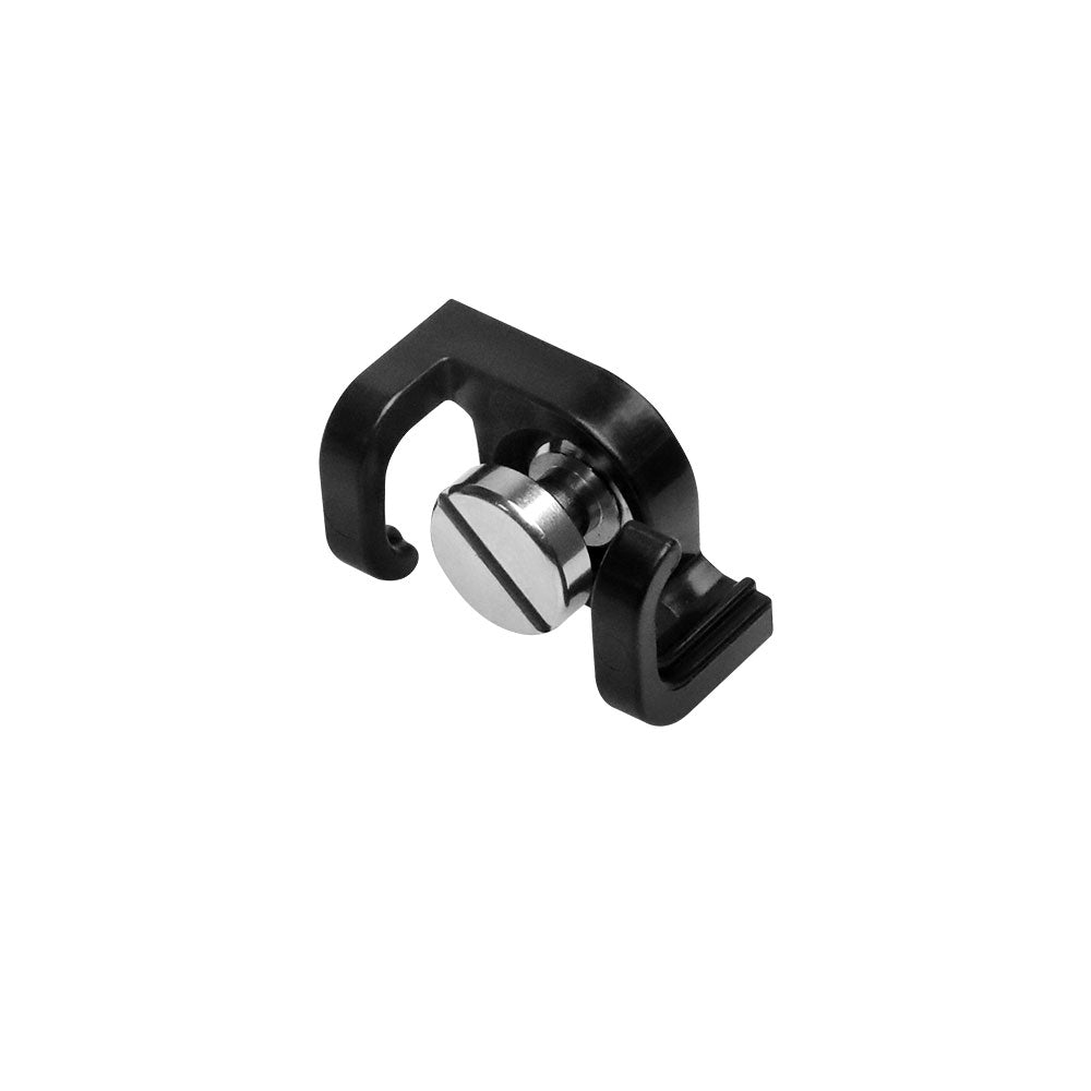 Alvins 3/8&quot; Screw Clamp for ARRI RED Sony Camera Z-Cam Cage SDI Video Power Cable Fixation, Black