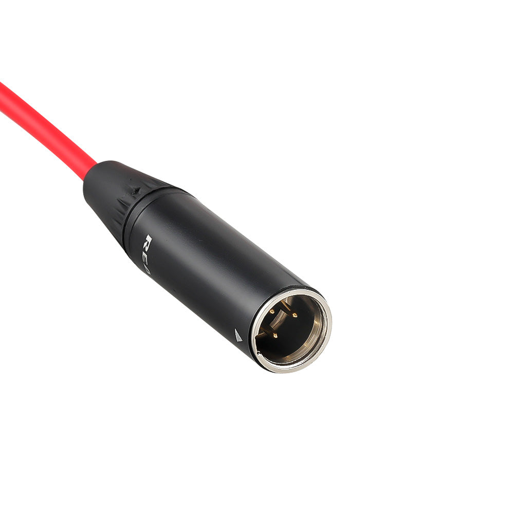 Alvin's Cables Mini XLR 3 Pin Male to XLR 3 Pin Female Coiled Audio Cable for Blackmagic Pocket Cinema Camera BMPCC 4K/6K, Video Assist 4K, Sharp 8K Cam, Ultra Soft