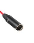 Alvin's Cables Mini XLR 3 Pin Male to XLR 3 Pin Female Coiled Audio Cable for Blackmagic Pocket Cinema Camera BMPCC 4K/6K, Video Assist 4K, Sharp 8K Cam, Ultra Soft