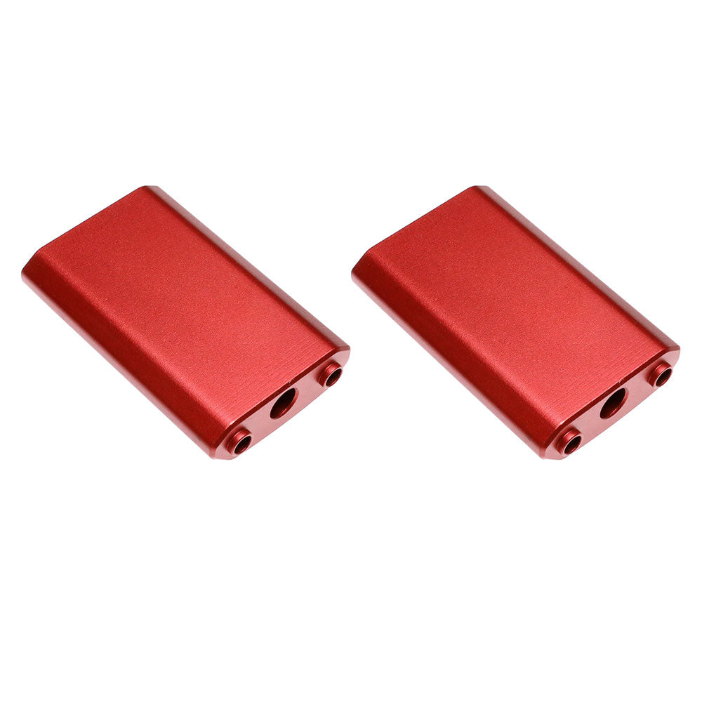 Alvin's Cables 2.4" Tilt Axis Extender for DJI Ronin 2 Gimbal, 60mm Tilt Axis Height-Increasing Block for Taller Cameras, One Set Red-A0129