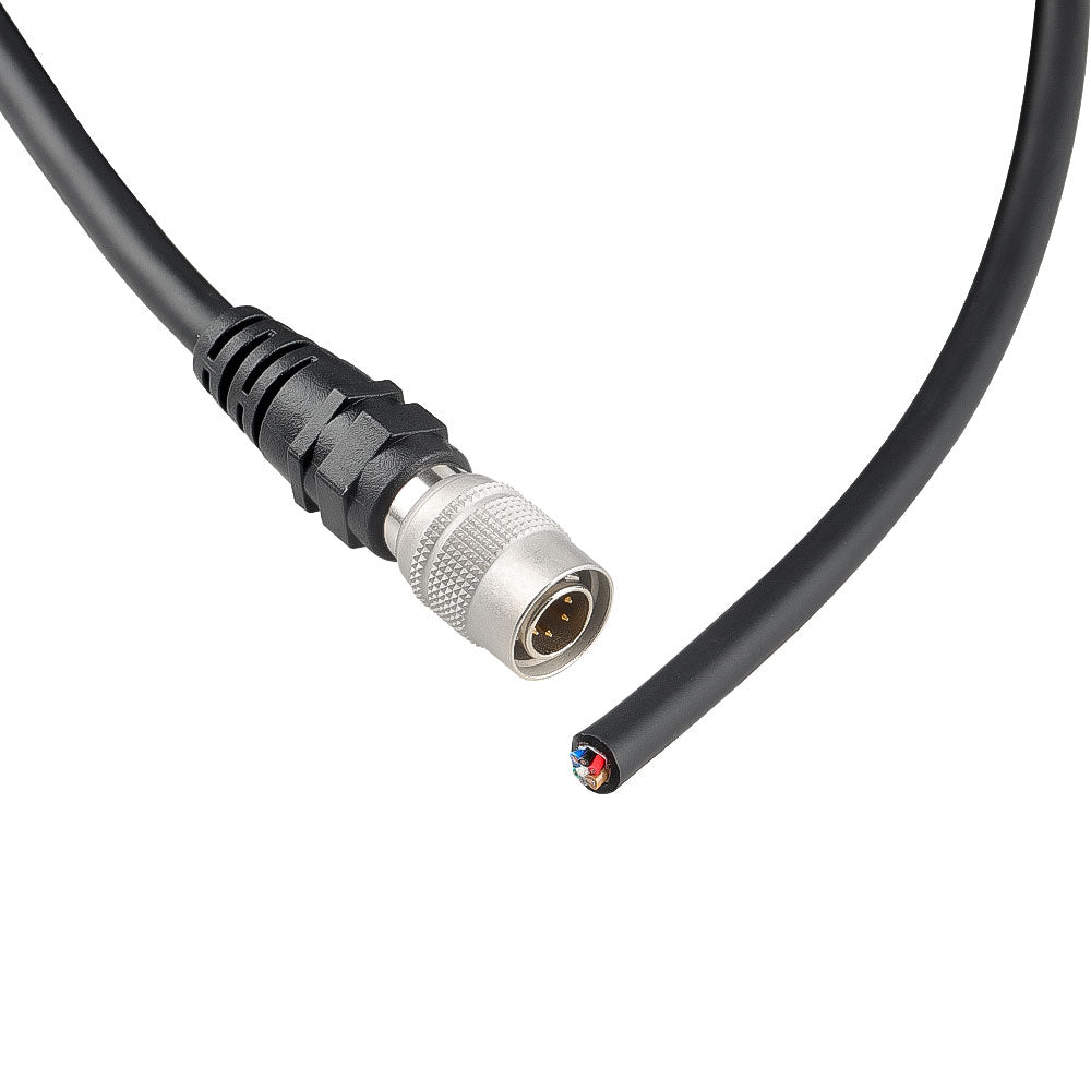 Alvin's Cables HR10A-7P-6P Hirose 6 Pin Male to Open End Power I/O Cable  for Nikon Topcon Surveying Instrument Industrial Camera Factory Automation Robotics, High Flex Shielded