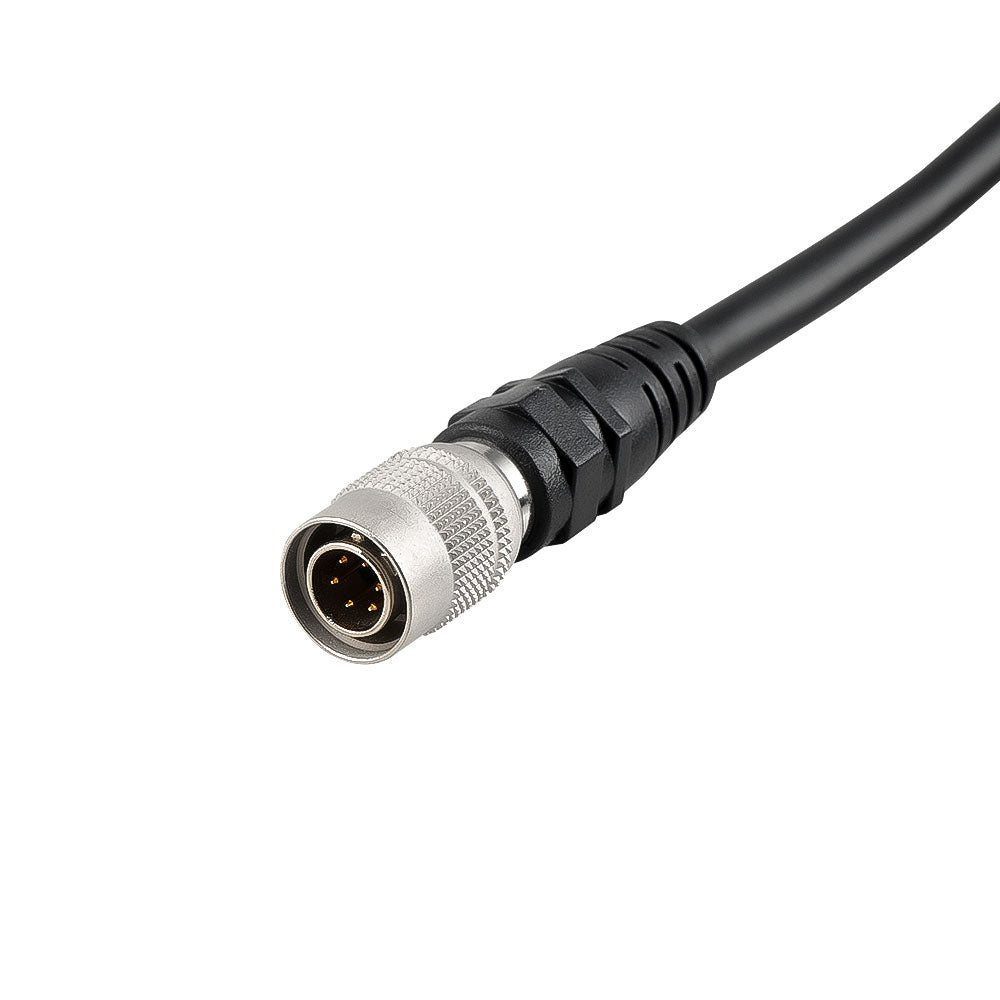 Alvin's Cables HR10A-7P-6P Hirose 6 Pin Male to Open End Power I/O Cable  for Nikon Topcon Surveying Instrument Industrial Camera Factory Automation Robotics, High Flex Shielded