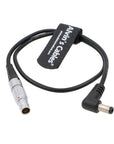 Alvin's Cables 2 Pin to Right Angle DC Cable for Teradek Bolt Transmitter Tilta Battery Plate