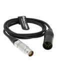 Alvin's Cables XLR 4 Pin Male to 2B 8 Pin Female Power Cable for ALEXA MINI or AMIRA