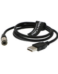 Alvin's Cables 4 Pin Hirose Male to USB Data Cable for Camera Computer Video