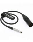 Alvin's Cables XLR 4 Pin Male to 2 Pin Male Cable for Teradek Bolt Pro 2000