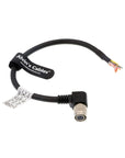 Alvin's Cables 12 Pin Hirose Right Angle Female to Open End Shield Cable for Probilt GIGE Cameras