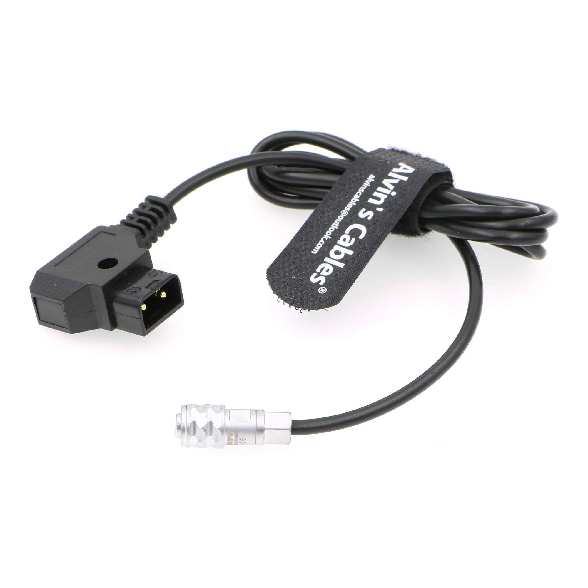 Alvin's Cables BMPCC4K to D Tap Power Cable for Blackmagic Pocket Cinema Camera 4K Gold Mount V Mount Battery Weipu 2 Pin Female to P Tap