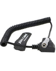 Alvin's Cables PORTKEYS BM5 BM7 Monitor Power Cable Anton Bauer D-TAP to 4 Pin Female Coiled Power Cord