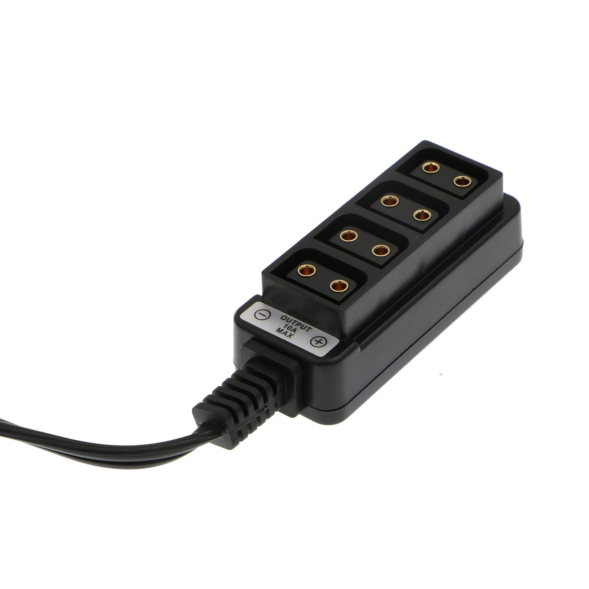 Alvin&#39;s Cables D-tap Splitter Ultrashort Power Cable D-Tap Male to 4 Port Dtap Female Cord for ARRI RED Cameras TILTA Steadicam IDX Battery