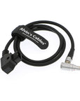 Alvin's Cables Motor Power Cable for DJI Follow Focus System Right Angle 6 Pin Male to D Tap