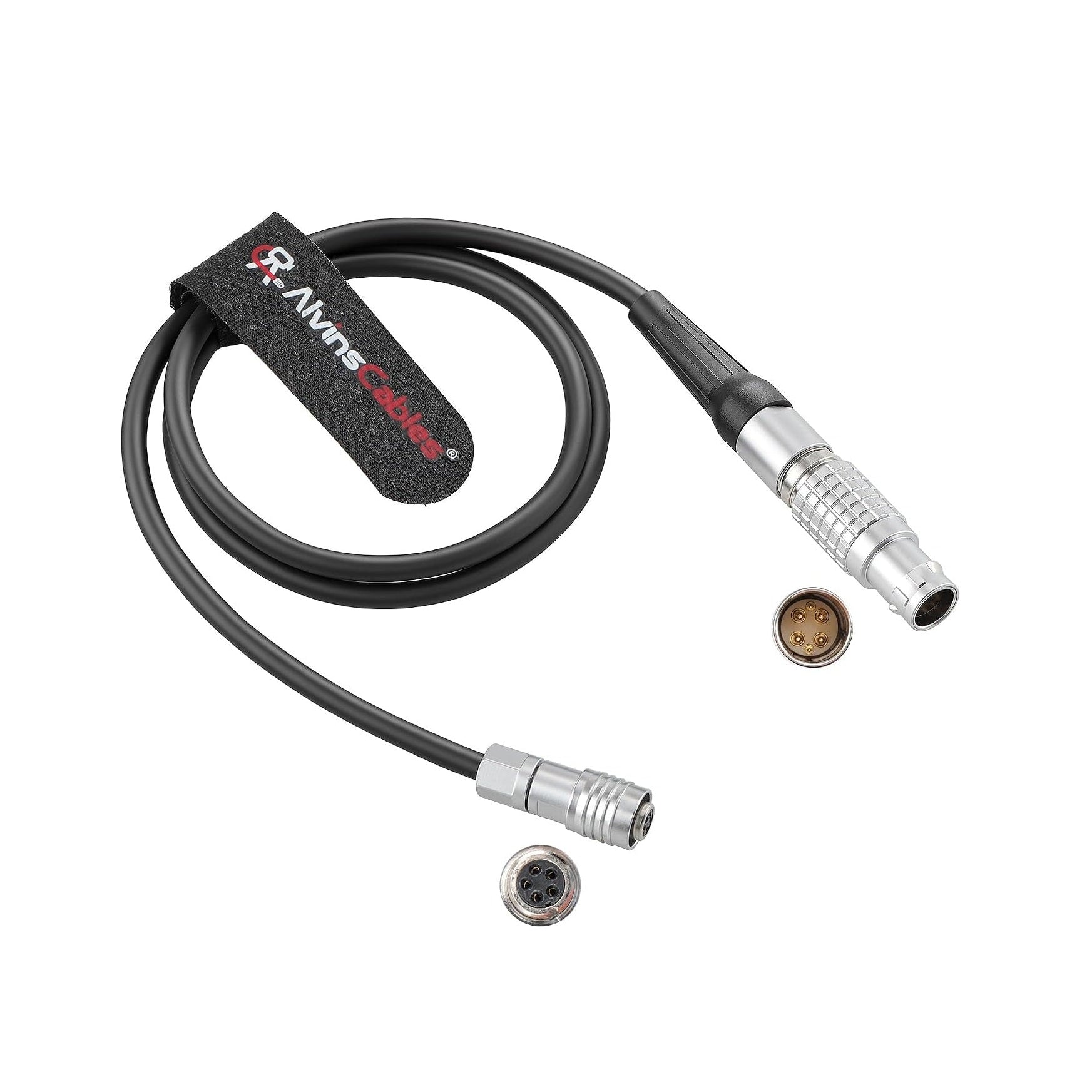 Alvin's Cables Ronin 2 to Portkeys LH5H LH5P Power Cable 6 Pin Male to Weipu 5 Pin Power Cable for DJI Ronin 2 Gimbal 60cm 2ft