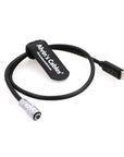 Alvin's Cables BMPCC 4K 6K Trigger Power Cable USB C Type-C PD to Weipu SF61B/S2 2 Pin for Blackmagic Pocket Cinema Camera