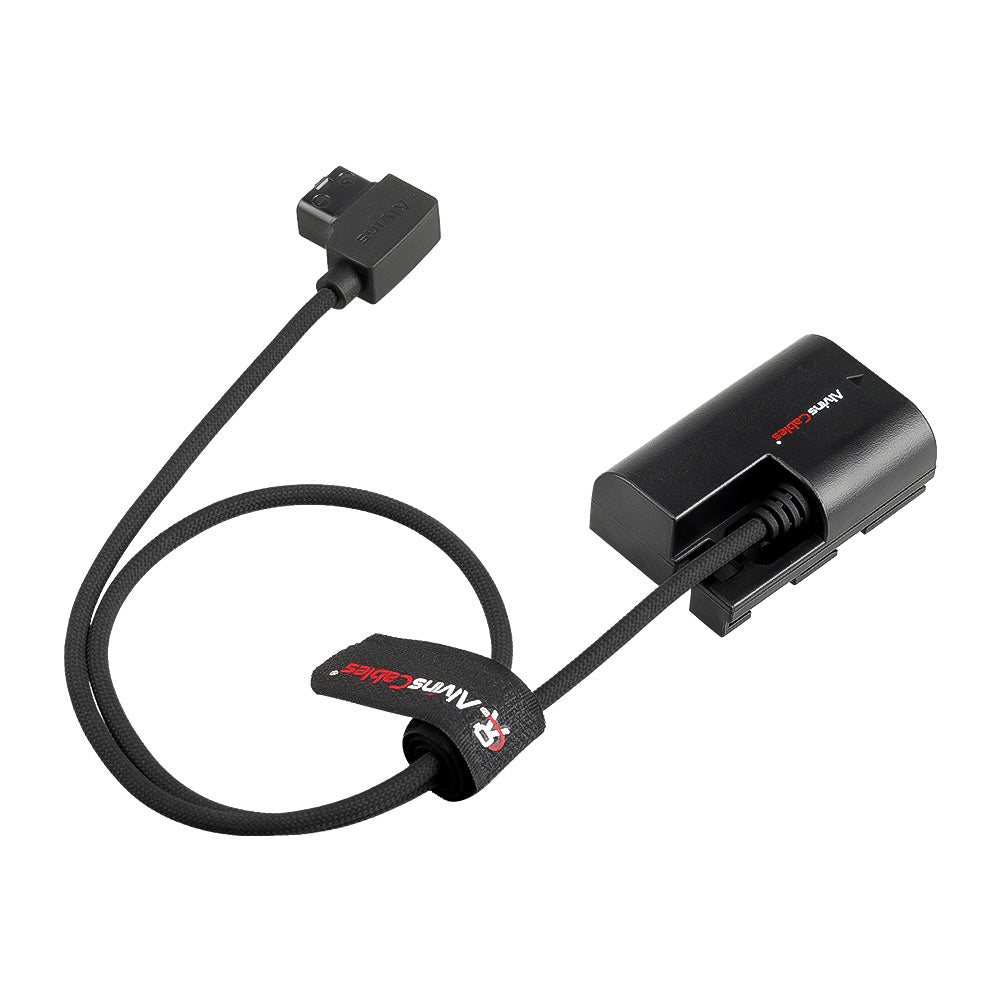 Alvin's Cables LP-E6PNH Dummy Battery to D-Tap Braided Power Cable, 60CM