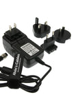 Alvin's Cables Sound Devices Universal AC Power Adapter for Sound Devices ZAXCOM Sony with US UK EU AU Plugs