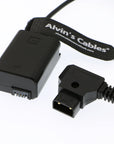Alvin's Cables NP-FW50 Dummy Battery to D-Tap Power Cable for Sony A7R A7S A7II NEX Series Camera