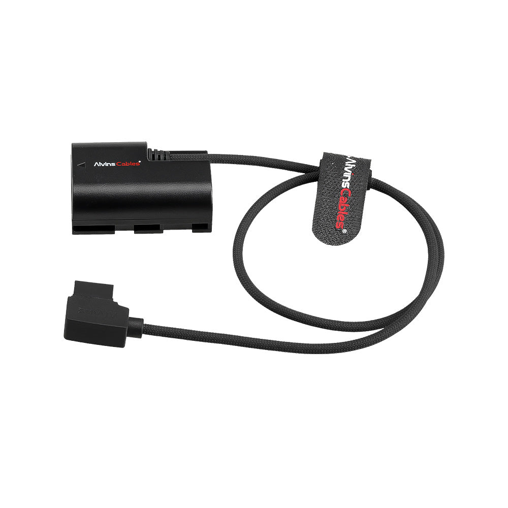 Alvin's Cables LP-E6PNH Dummy Battery to D-Tap Braided Power Cable, 60CM