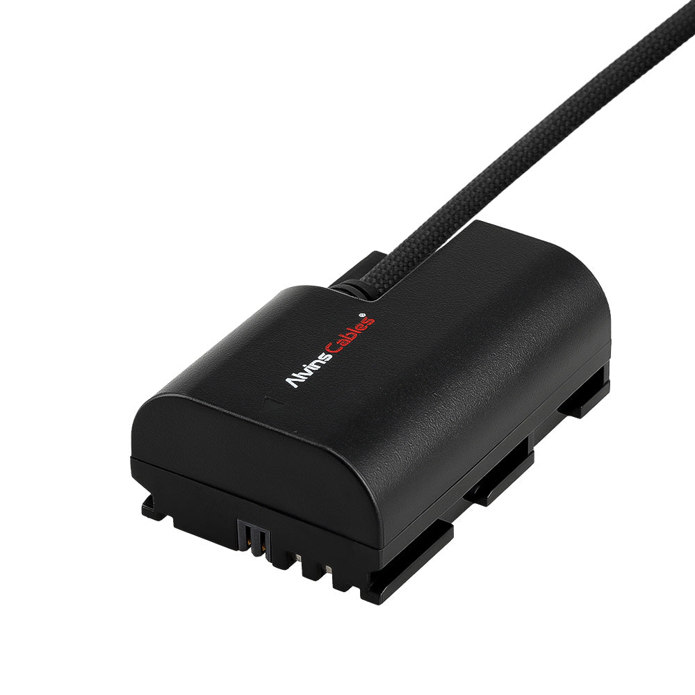 Alvin's Cables LP-E6P Dummy Battery to D-Tap Braided Power Cable, 60CM