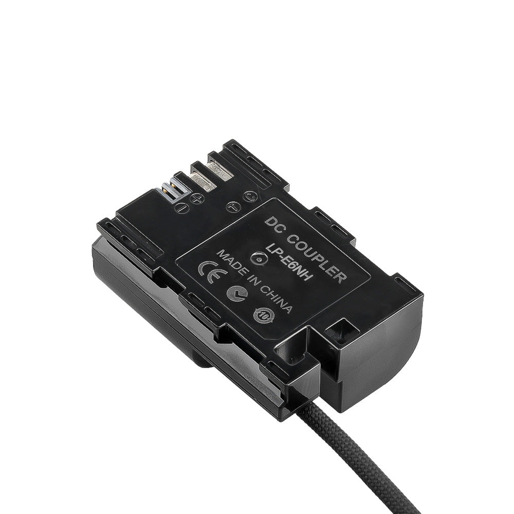 Alvin's Cables LP-E6PNH Dummy Battery to D-Tap Braided Power Cable, 60CM
