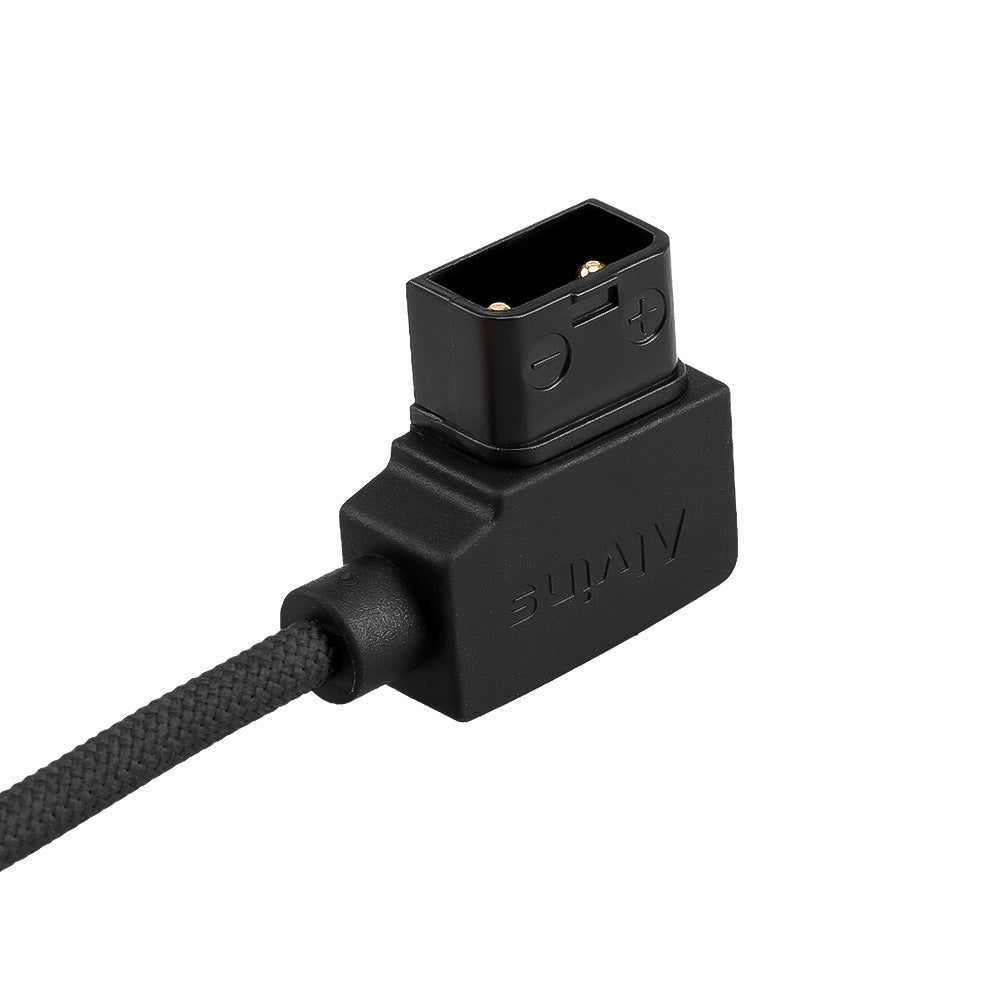 Alvin's Cables NP-FZ100 Dummy Battery to D-TAP Braided Coiled Cable, Black/Red