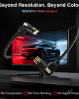 Alvin's Cables Locking USB-C to USB-C Power Cable Ultra-Flexible for Blackmagic Pyxis Monitor,URSA Cine EVF, USB-C 3.2 10Gbps Data Transfer Cable for Blackmagic Micro Studio 4K G2