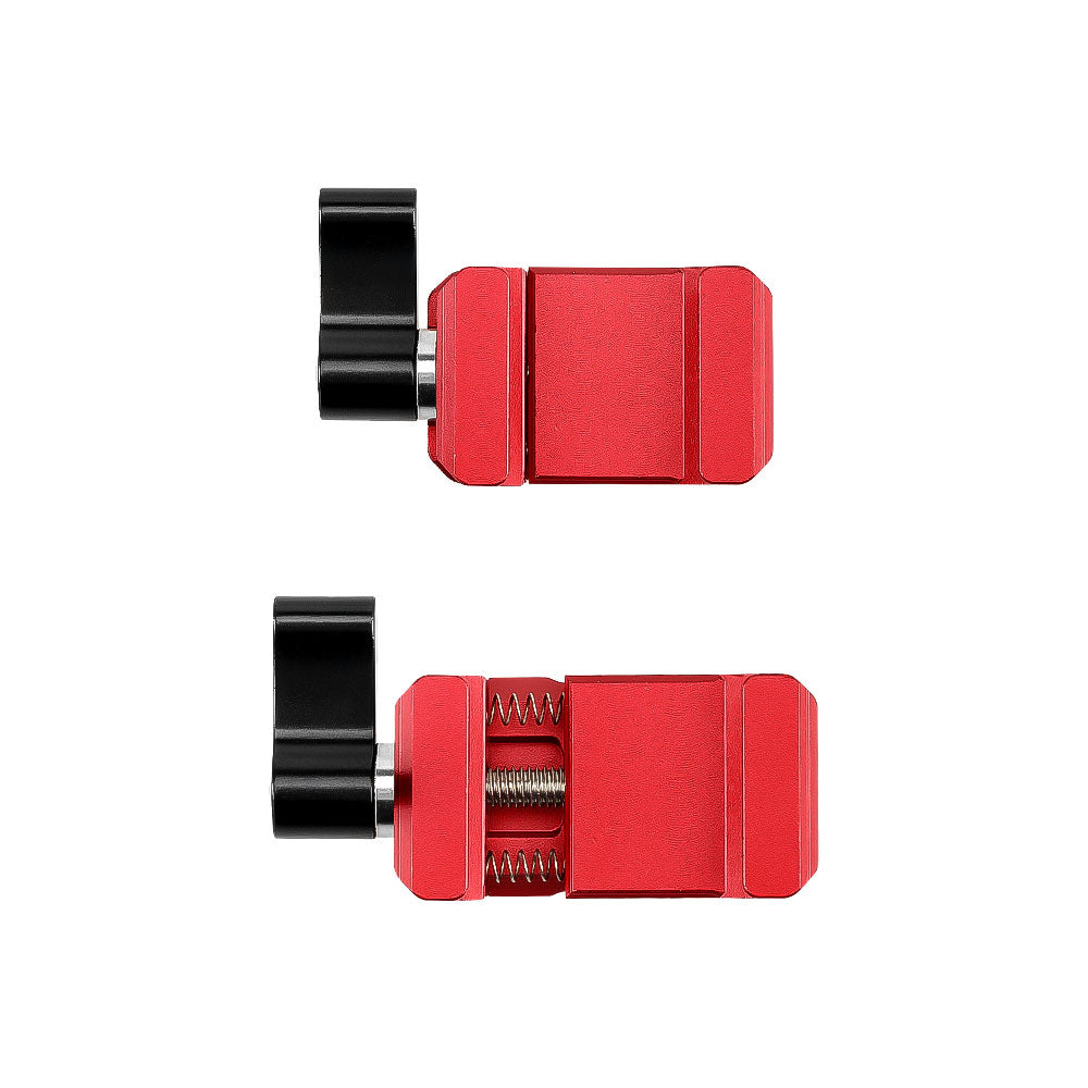 Alvin's Creativity Standard NATO Clamp with Quick-Release Lock, 1/4"-20 &amp; 3/8"-16 ARRI-Style Threads for Camera Cages, NATO Rails, Friction Arms, and Accessory Mounting