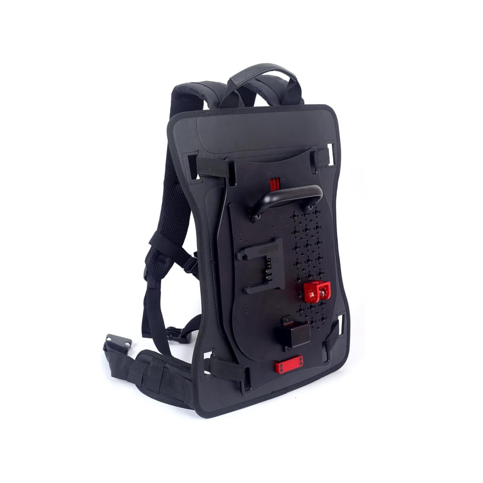 Alvins B-Mount Battery Power Backpack Power Output Handle Fixing Plate for ARRI S35 Mini MiniLF Camera is Used Separate (B Mount Power Backpack)