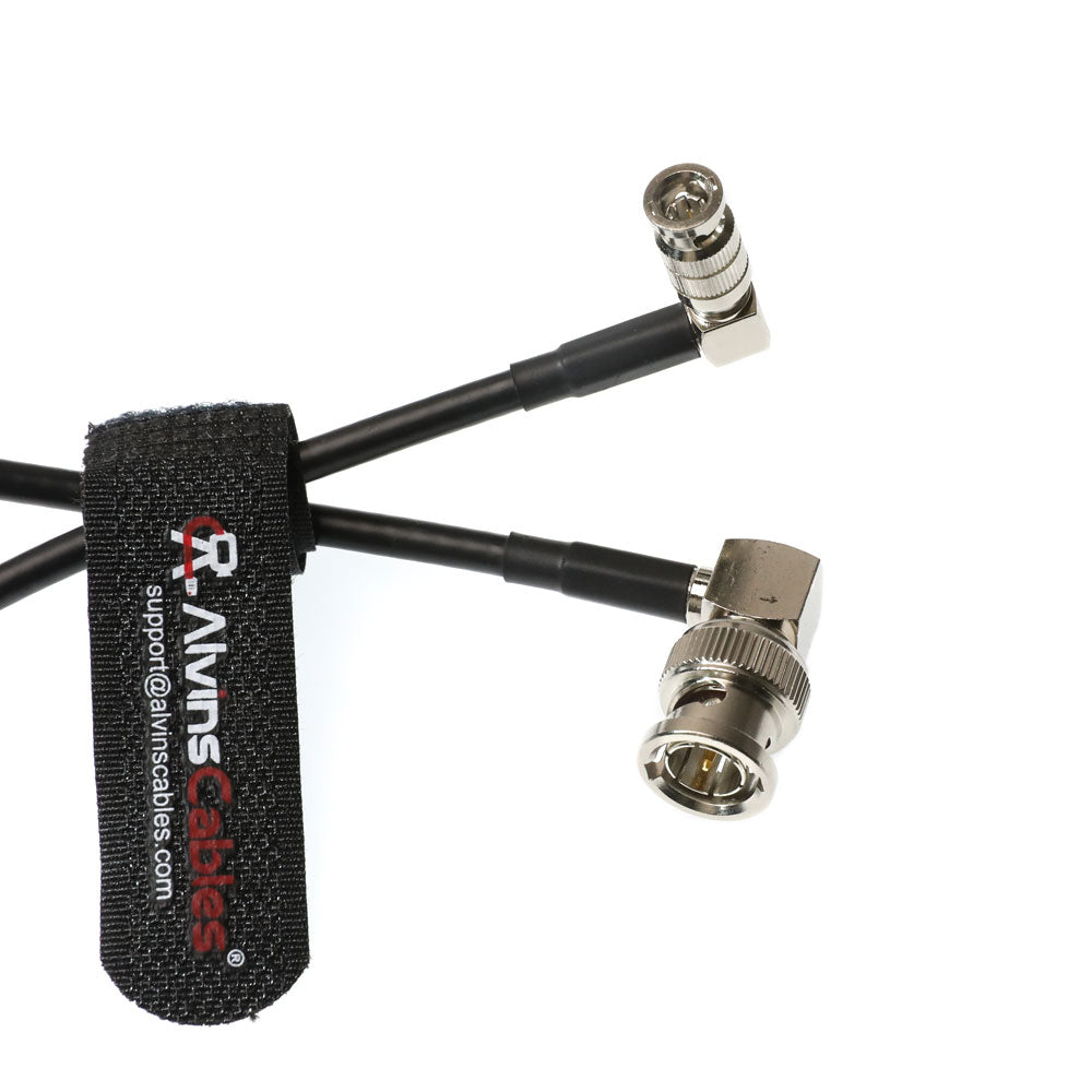 Alvin&#39;s Cables Micro BNC Male High Density BNC to BNC Male HD SDI Coaxial Cable for Blackmagic Video Assist 75 Ohm