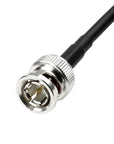 Alvin's Cables 12G SDI Cable Flexible, BNC Male to Male for RED Komodo| Atomos Monitor 75 Ohm Shielded Cable for 4K Video Camera, Straight to Right Angle 50cm|19in