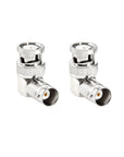 Alvin's Cables Right Angle BNC Connectors for HD SDI BNC Cable One Set