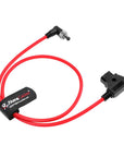 Alvin's Cables Dtap to Locking DC 2.1 Cable, Atomos Ninja Dtap Power Cable Right Angle Ultra Soft for Video Devices PIX-E7 PIX-E5 Monitor, for Hollyland Mars 400s 60cm|23.6in