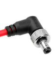 Alvin's Cables Locking DC to DC Cable for Atomos Ninja V Shogun, 5.5 2.1 Locking DC Right Angle Ultra Soft Cable for Video Devices PIX-E7 PIX-E5 Monitor 45cm|17.7in