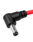 Alvin's Cables Locking DC to DC Cable for Atomos Ninja V Shogun, 5.5 2.1 Locking DC Right Angle Ultra Soft Cable for Video Devices PIX-E7 PIX-E5 Monitor 45cm|17.7in