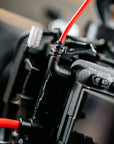 Alvin's Cables Locking 3.5mm TRS to 3.5mm TRS Audio Cable for Sennheiser Deity TC-1 Right Angle TRS Coiled Cable for DSLR| Mirrorless Camera