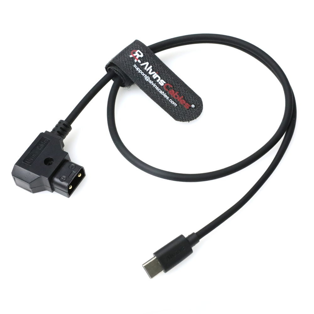 Alvin&#39;s Cables Dtap to USB C Power Cable, 2ft Ultra Soft &amp; Flexible Dtap to Type C Enhanced Power for Tilta Nucleus Nano II Wireless Lens Control Motors