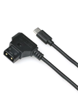 Alvin's Cables Dtap to USB C Power Cable, 2ft Ultra Soft & Flexible Dtap to Type C Enhanced Power for Tilta Nucleus Nano II Wireless Lens Control Motors