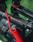 Alvin's Cables 8K 2.1 HDMI to HDMI Cable 8K@60Hz 4K@120Hz High-Speed for Atomos Ninja,for Sony FS5 FS7 FX9,BMPCC,for Canon C300 C500,Braided Coiled Cable Red