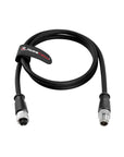 Alvin's Cables M12 X-Code 8 Pin Male to Female Ethernet Cable Cat6a Shielded for Cognex Basler Keyence Industrial Camera High Flex Drag-Chain