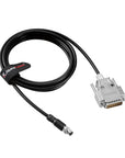 Alvin's Cables Cognex CCB-M8DSIO-00 M8 5-Pin B-Code to DB15 I/O Cable, High Flex Drag Chain, for Cognex in-Sight 8000 /Micro Series Industrial Vision System