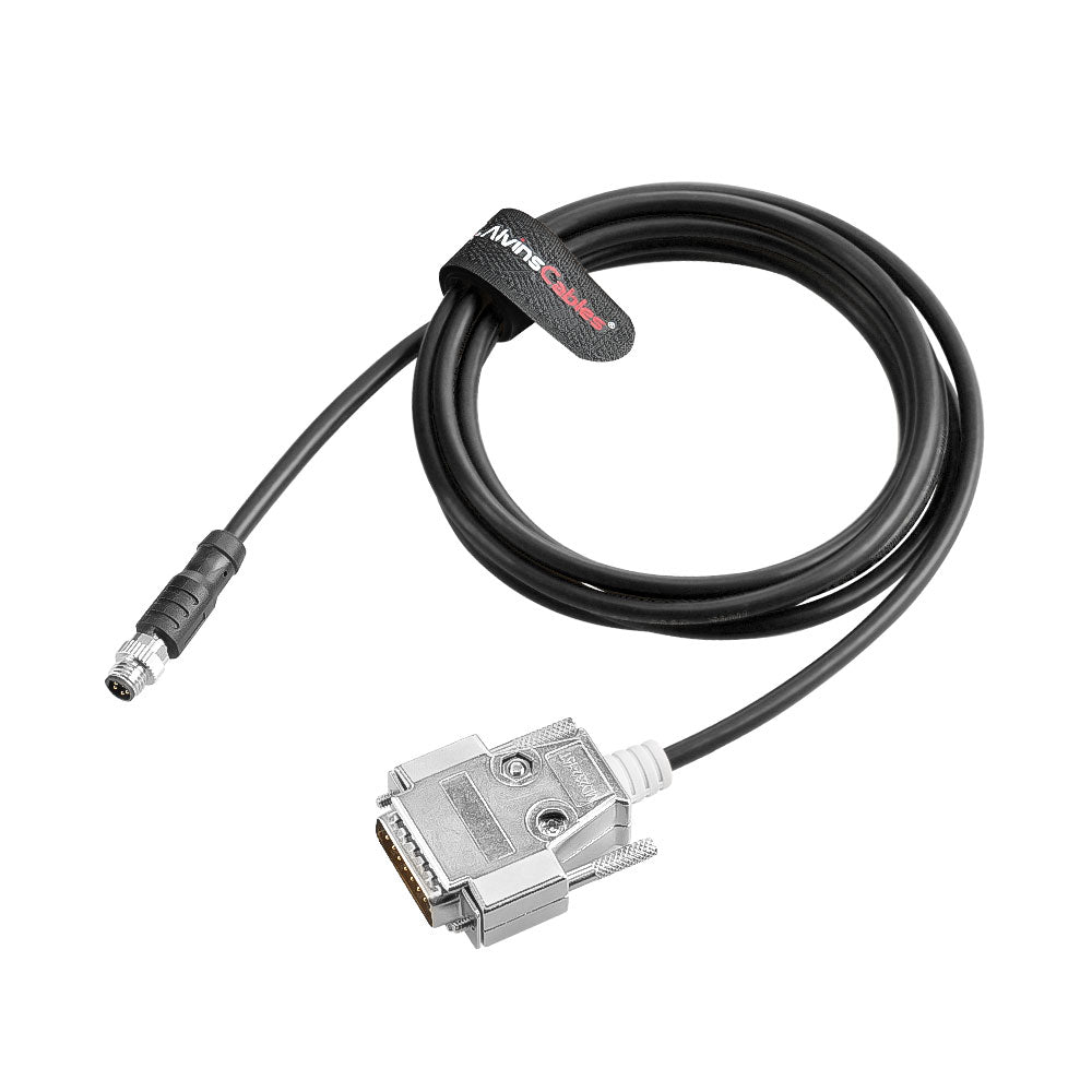 Alvin's Cables Cognex CCB-M8DSIO-00 M8 5-Pin B-Code to DB15 I/O Cable, High Flex Drag Chain, for Cognex in-Sight 8000 /Micro Series Industrial Vision System