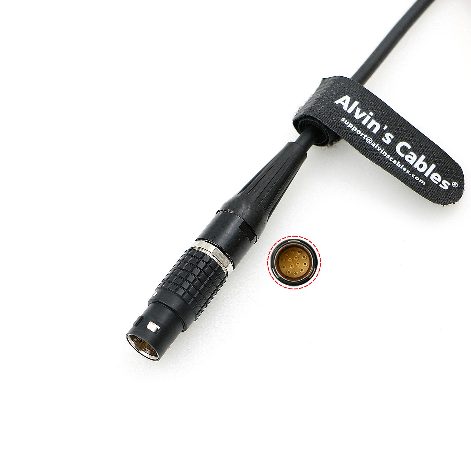Alvin's Cables Control Cable for Preston 9 Pin to 14 Pin Male Analog Zoom Run Power Cable for Preston MDR3 MDR-4 to Digital Micro Force DMF