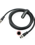 Alvin's Cables M12 A-Code 3 Pin Male to 3 Pin Male Sensor Actuator Cable for Industrial Sensors, Actuators, I/O Modules, High Flex