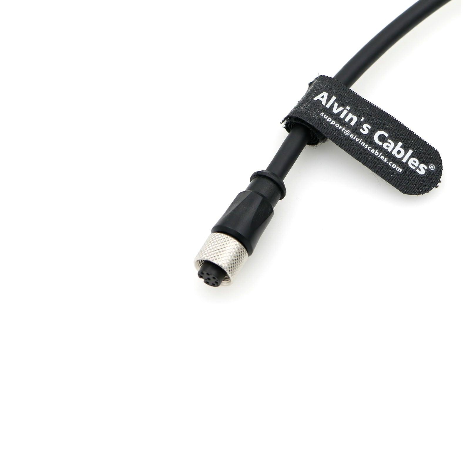 Alvin&#39;s Cables M12 Cable 8 Pin Female Aviation Socket Shielded Electrical Cable for Cognex Industrial Camera, Industrial Device Network, Industrial Automation Control