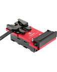 Alvins NP-F to V-Mount Power Adapter Converter with Display & USB-C PD 36W IN OUT for Sony F550/F750/F970 L Series, for Atomos Shinobi Shogun Ninja V, Hollyland Pyro S, ACCSOON, Vaxis, Neewer LED Light