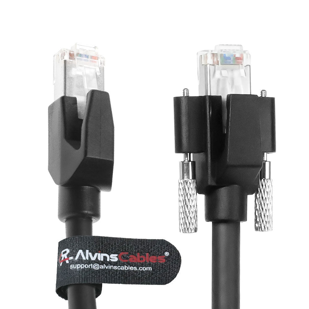 Alvin's Cables GigE Vision Cable Horizontal RJ45 Screw Lock Industrial ...